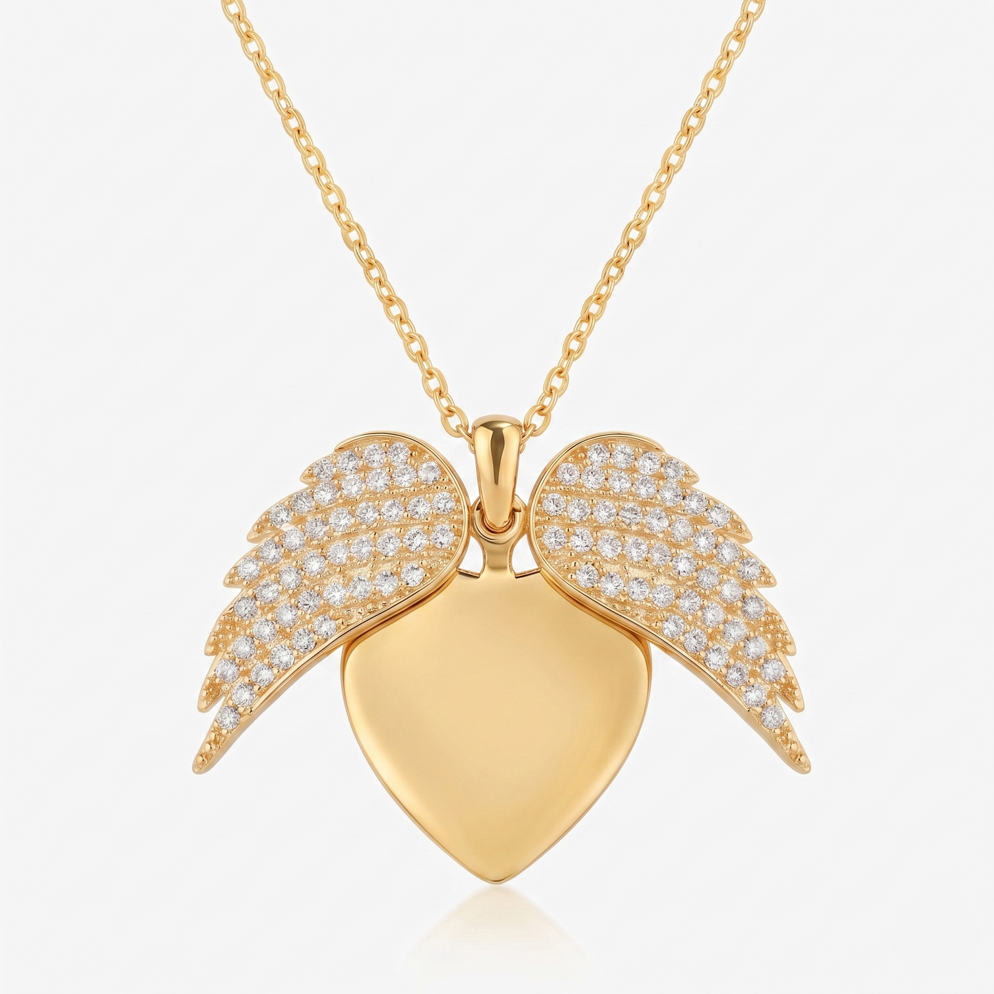 Angel Wings Necklace | Gold