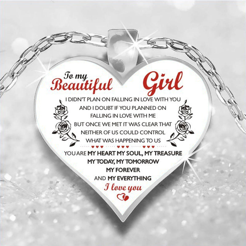 Words from the Heart Keepsake Necklace