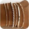 Isabella Vernetta bracelet set | White Gold