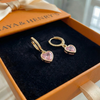 Cupid Charm Drop Earrings | Gold