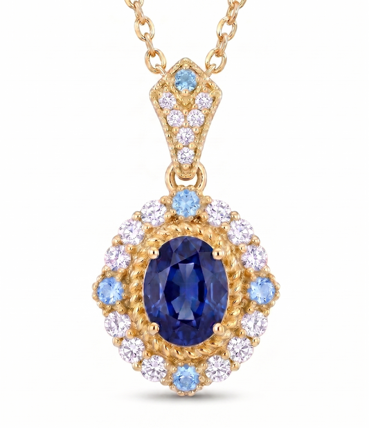 Jesmira Duskraine Necklace | Gold