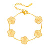 Florielle Bloom Charm Bracelet | Gold