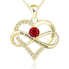 Always and Forever Birthstone Necklace