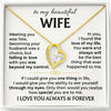 To My Wife - Love of My Life Necklace