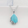 Serelle Ornament Pendant Necklace | White Gold