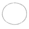 Junia Tiberina Necklace | White Gold