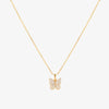 Radiant Butterfly Necklace | Gold