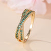 Emerald Flow Ring | Gold